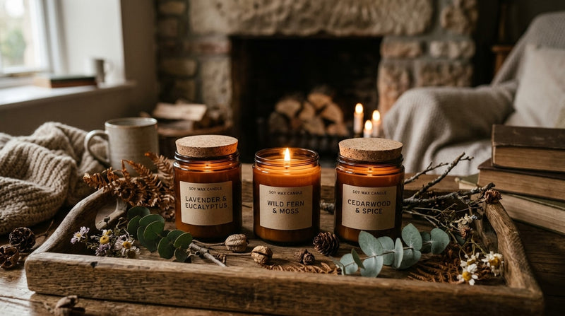 Candles & Home Fragrance — Family Gift Studio personalized gifts collection banner