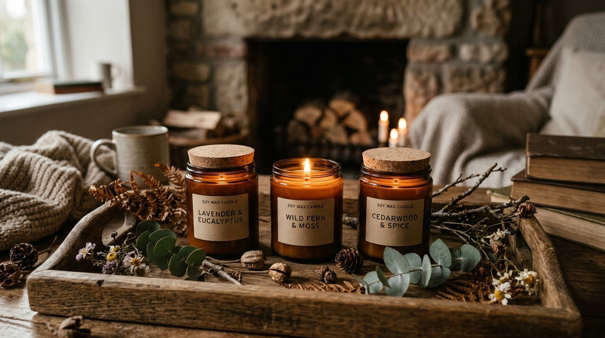 Candles & Home Fragrance — Family Gift Studio personalized gifts collection banner