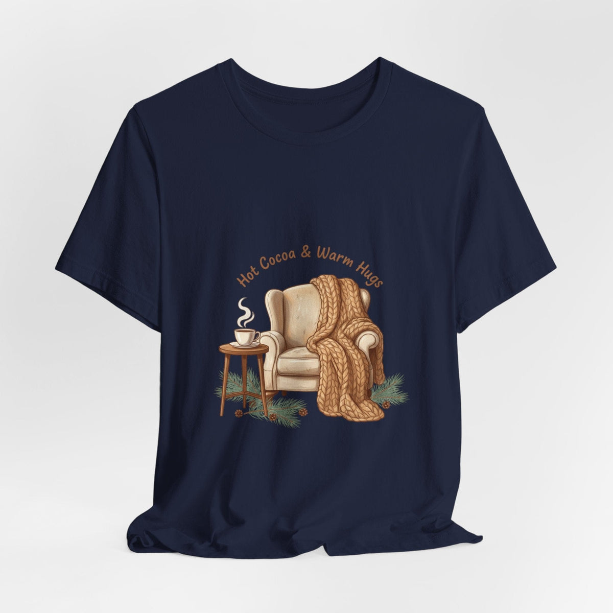 Hot Cocoa & Warm Hugs Tee | cozycore, hygge, snuggle season