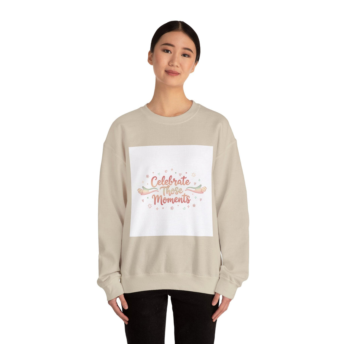 Celebrate These Moments Sweatshirt | micro joy art, tiny pleasures