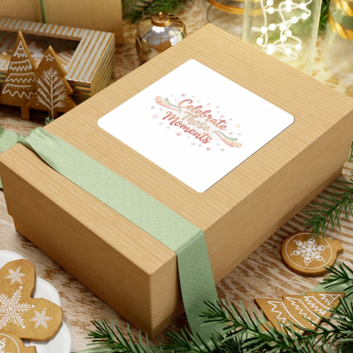 Celebrate Those Moments Sticker | micro joy art, tiny pleasures