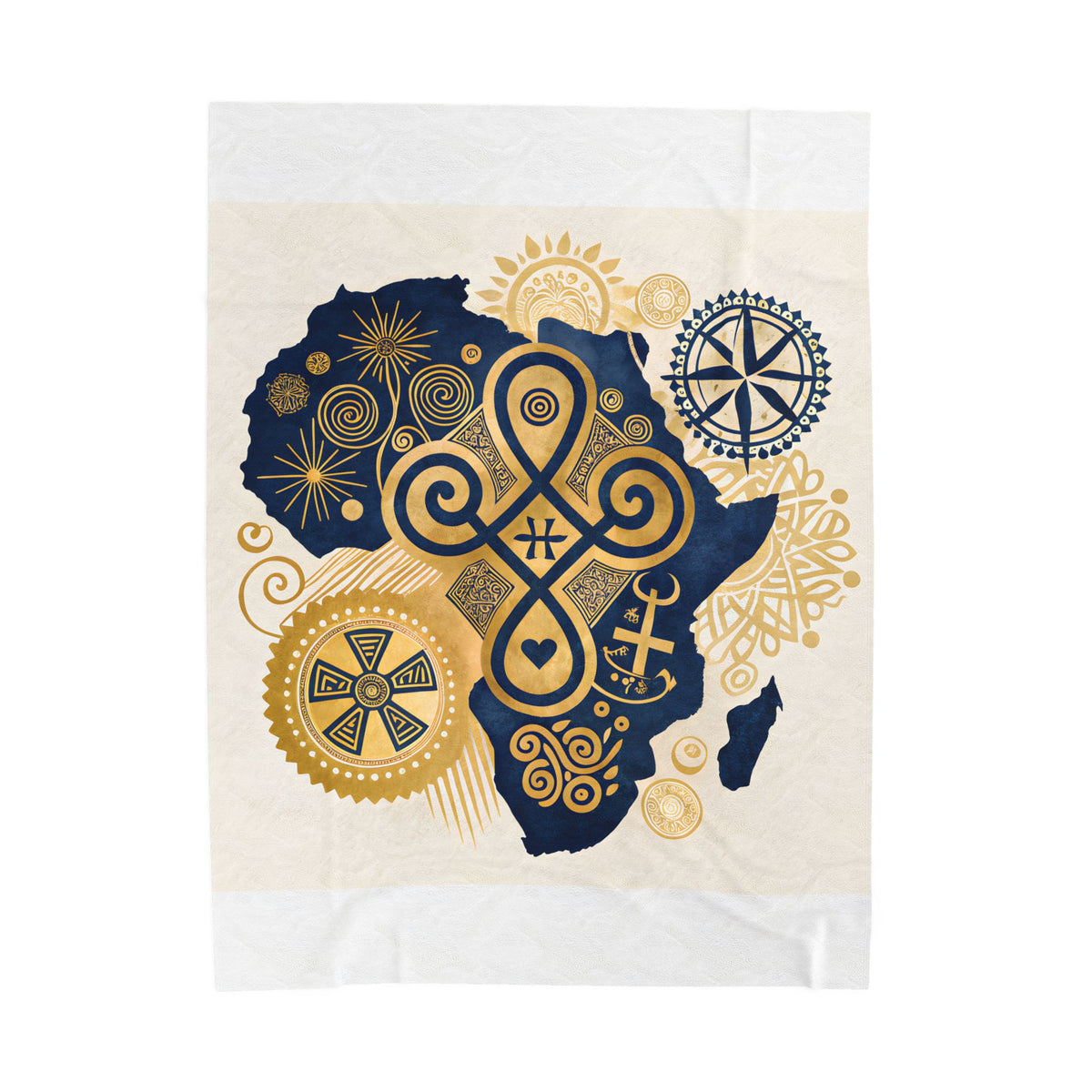Adinkra heritage — Blanket