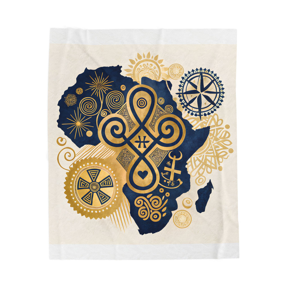 Adinkra heritage — Blanket