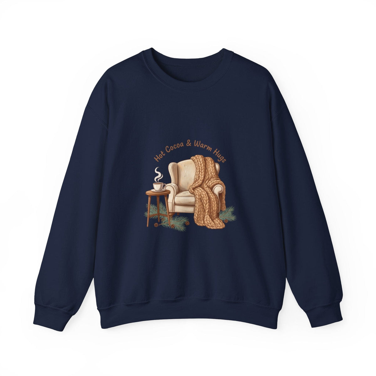 Cozy Armchair Illustration Sweatshirt | cozycore, hygge, snuggle season