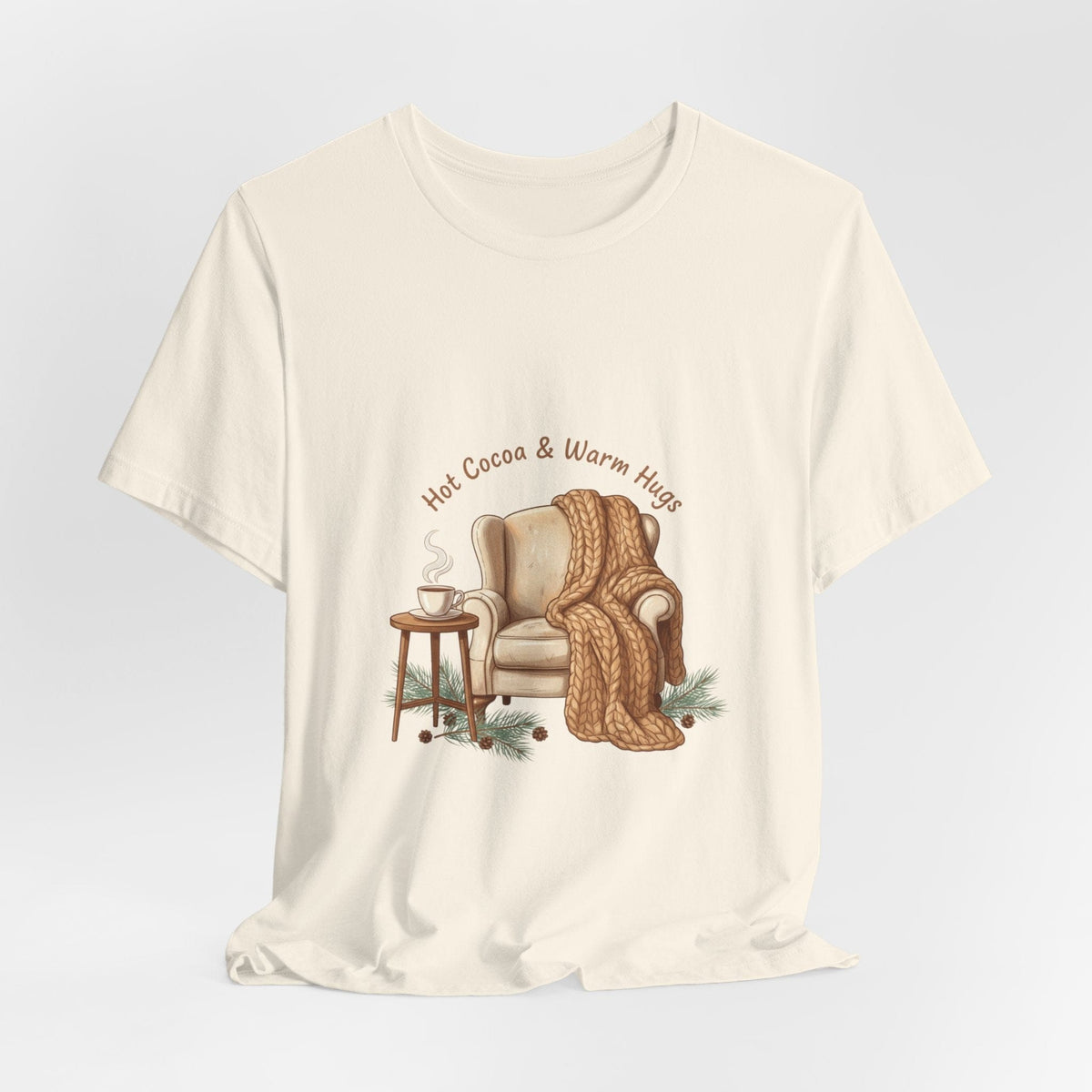 Hot Cocoa & Warm Hugs Tee | cozycore, hygge, snuggle season