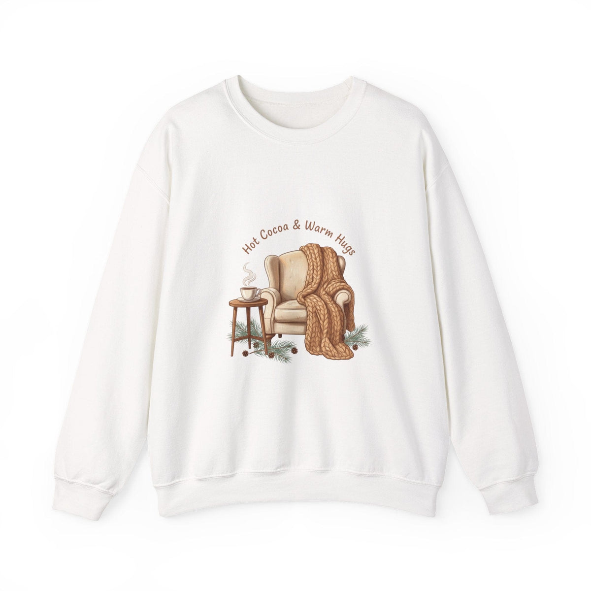Cozy Armchair Illustration Sweatshirt | cozycore, hygge, snuggle season