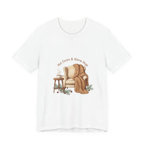 Hot Cocoa & Warm Hugs Tee | cozycore, hygge, snuggle season