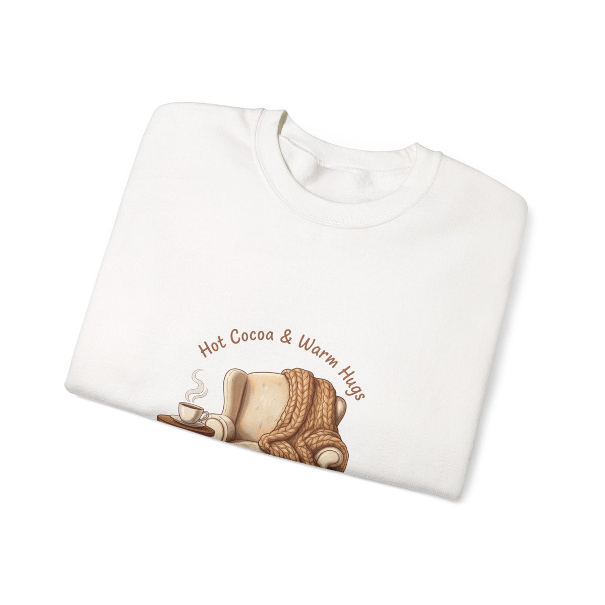 Cozy Armchair Illustration Sweatshirt | cozycore, hygge, snuggle season