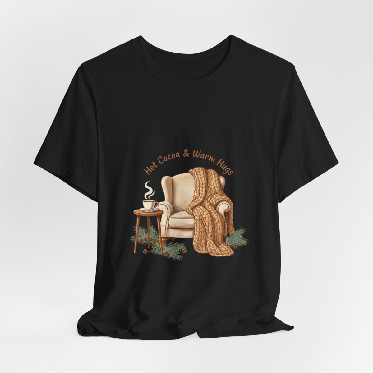 Hot Cocoa & Warm Hugs Tee | cozycore, hygge, snuggle season