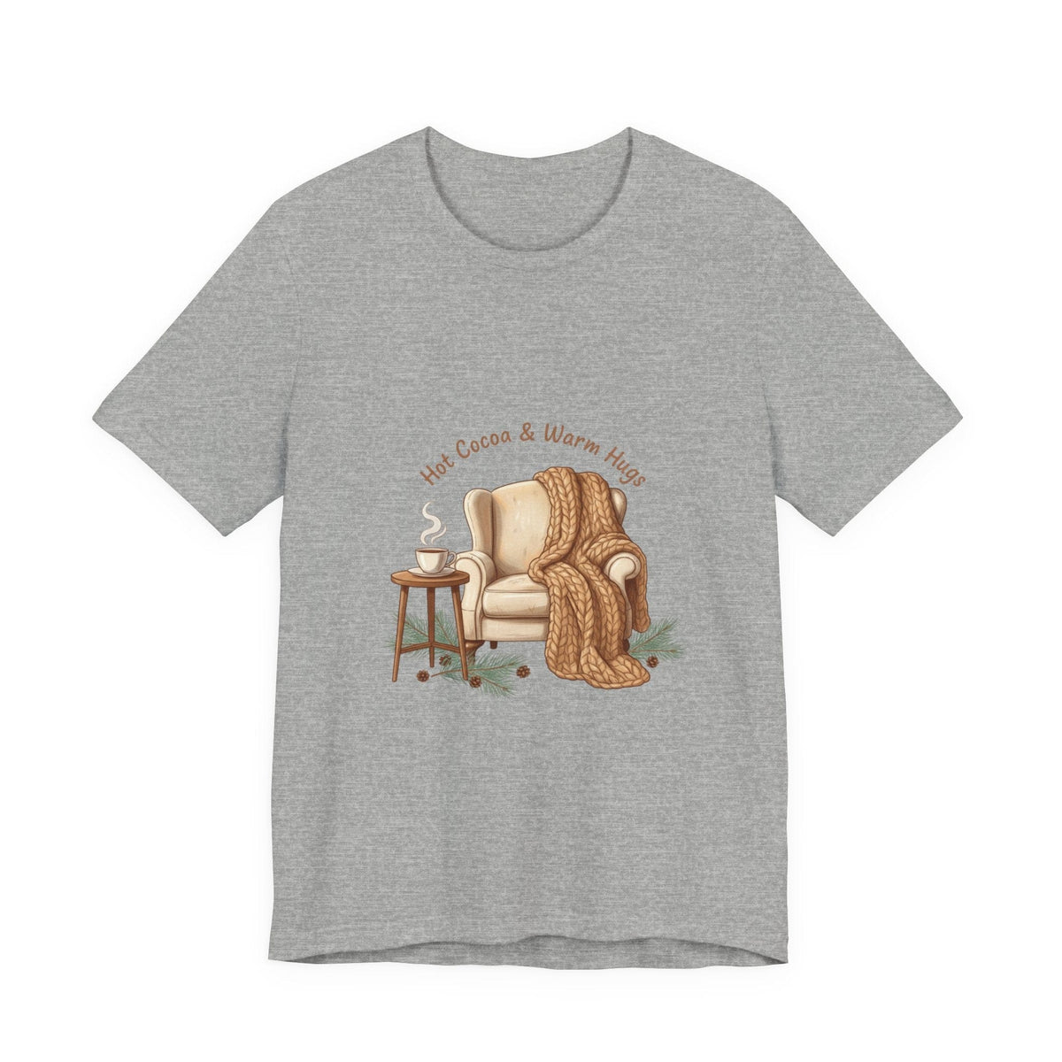 Hot Cocoa & Warm Hugs Tee | cozycore, hygge, snuggle season