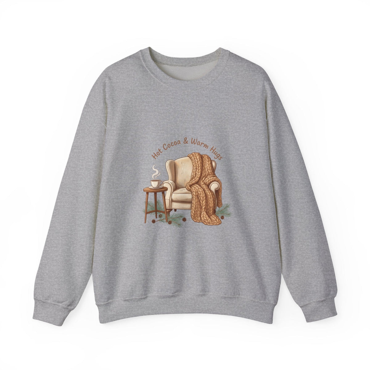 Cozy Armchair Illustration Sweatshirt | cozycore, hygge, snuggle season