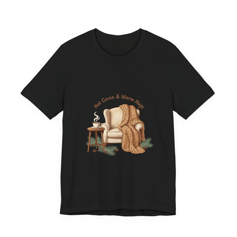 Hot Cocoa & Warm Hugs Tee | cozycore, hygge, snuggle season