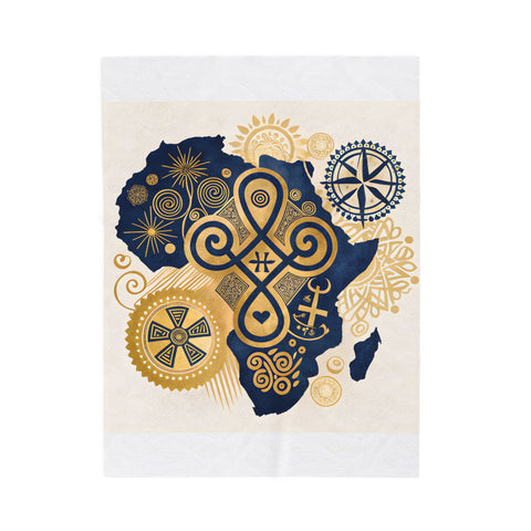 Adinkra heritage — Blanket