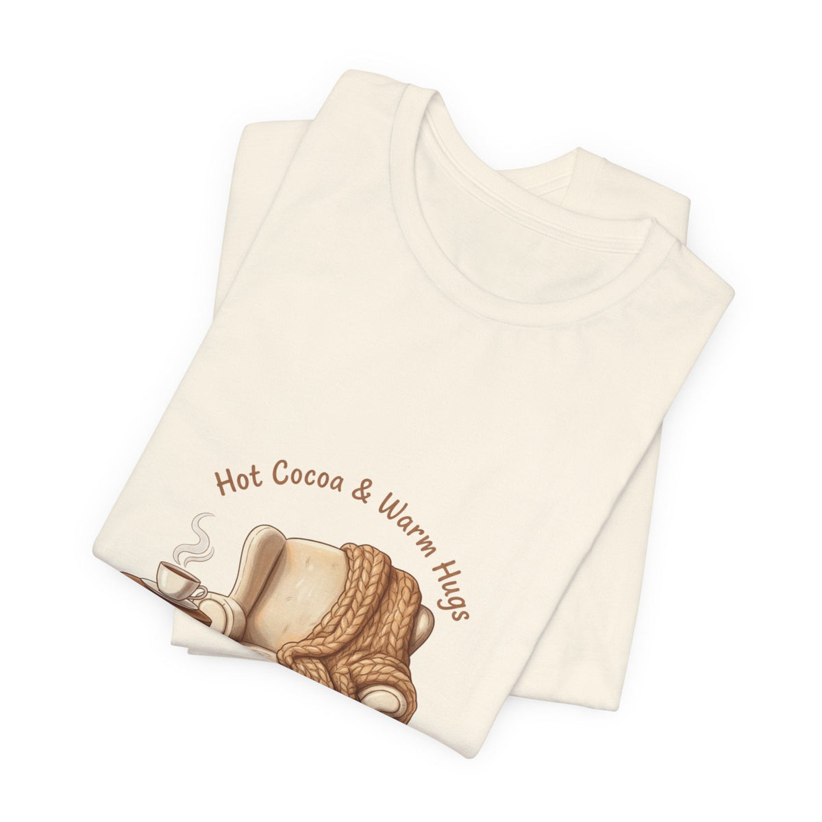 Hot Cocoa & Warm Hugs Tee | cozycore, hygge, snuggle season