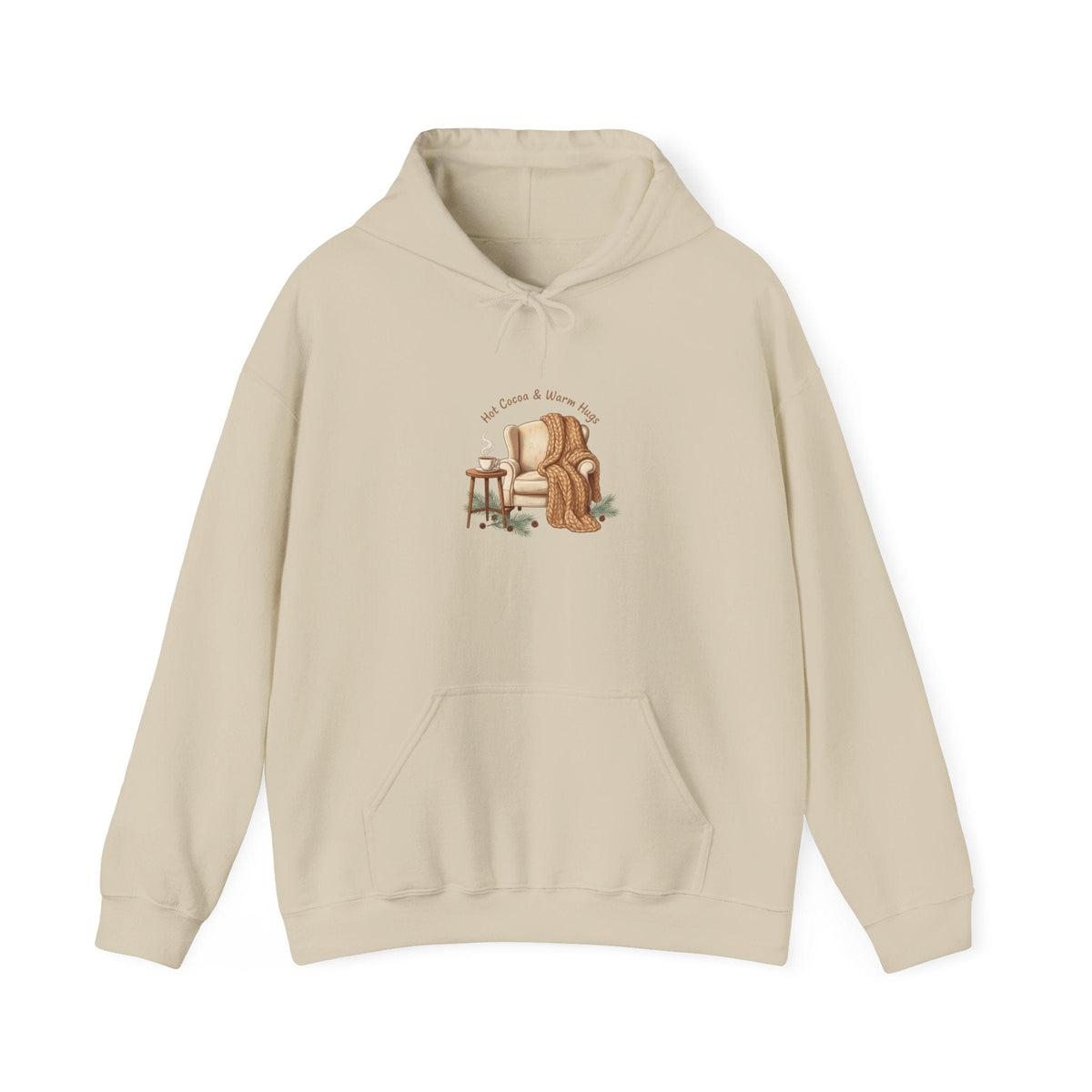 cozy armchair illustration Hoodie | cozycore, hygge winter