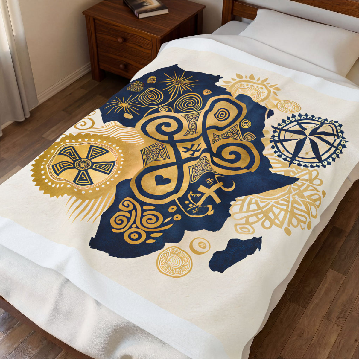 Adinkra heritage — Blanket